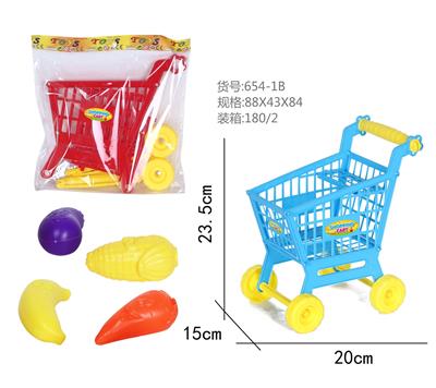 SHOPPING CART AND 4 FRUITS - OBL867506