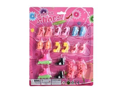 NEW NINE PAIRS OF BARBIE SHOES - OBL867535
