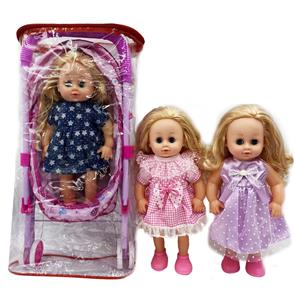 14 INCH EMPTY DOLL WITH FOUR TONE IC AND IRON TROLLEY - OBL867607