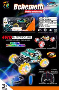 1: 14 REMOTE CONTROL 8-WAY CROSS WALKING BRIGHT WHEEL LIGHT CLIMBING CAR - OBL867864