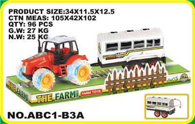 THE FARMER TOWED THE HOUSE IN HIS CAR - OBL868642