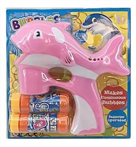 REAL COLOR DOLPHIN BUBBLE GUN WITH LIGHT - OBL868894