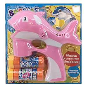 REAL COLOR DOLPHIN BUBBLE GUN WITH LIGHT - OBL868895