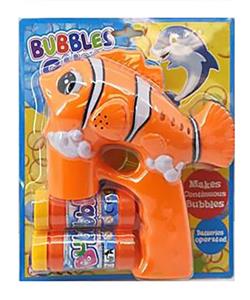 SOLID COLOR CLOWN FISH WITH LIGHT BUBBLE GUN - OBL868900