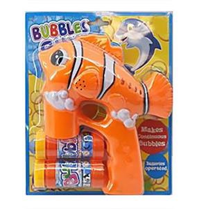 SOLID COLOR CLOWN FISH WITH LIGHT BUBBLE GUN - OBL868901