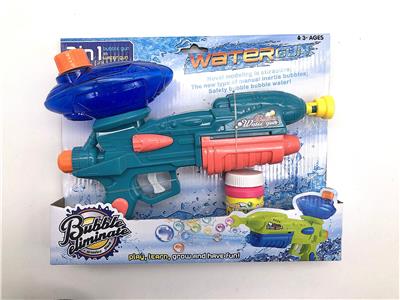 MAKALONG COLOR GROUP 2 IN 1 TWO-USE MULTI-FUNCTIONAL WATER GUN BUBBLE (FOUR-COLOR MIX) - OBL868902