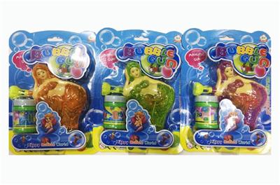 INERTIAL TRANSPARENT LIGHT LITTLE MERMAID BUBBLE GUN - OBL869031