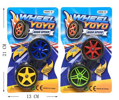 SOLID COLOR WHEEL NET TIRE YO YO - OBL869152