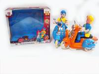 Light music wand mini boy riding motorcycle - OBL869315