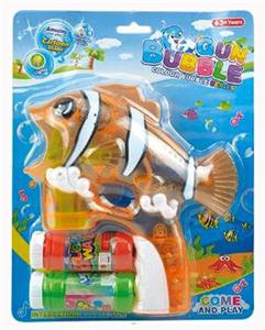 ELECTRIC CLOWN FISH BUBBLE GUN - OBL869921