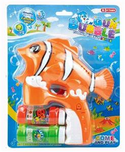 ELECTRIC CLOWN FISH BUBBLE GUN - OBL869923