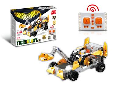 2.4G2通10合1积木遥控车198PCS - OBL870072