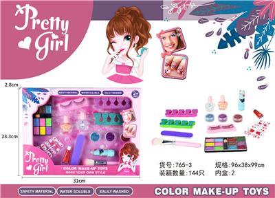 EYELASH, EYE SHADOW, LIPSTICK, MANICURE, MAKEUP BRUSH SET - OBL870094
