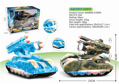 THE ELECTRIC 10,000-WAY AUTOMATIC DEMONSTRATION ANTI-AIRCRAFT GUN TANK - OBL870627