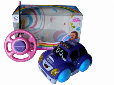 ERTONG REMOTE CONTROL MINGLUN MUSIC AND LIGHT CARTOON CAR - OBL870679