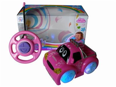 ERTONG REMOTE CONTROL MINGLUN MUSIC AND LIGHT CARTOON CAR - OBL870680