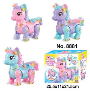 ELECTRIC CARTOON HORSE - OBL870829