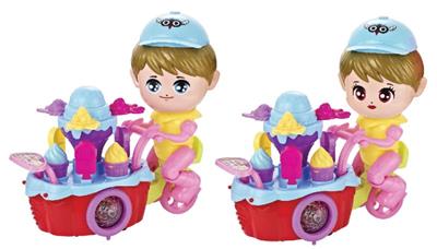 ELECTRIC MINNIE PUSHES AN ICE CREAM TRUCK - OBL870839