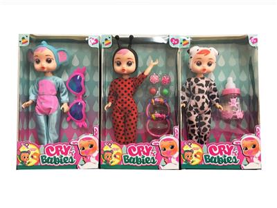 9 INCH REAL CRYING DOLL - OBL871016
