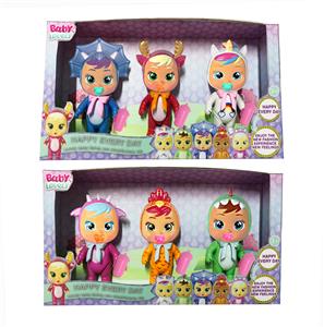 6 INCH GLUE UNICORN CRYING DOLL - OBL871026