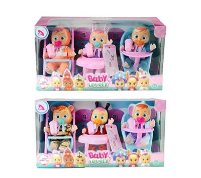 6 INCH GLUE UNICORN CRYING DOLL - OBL871032