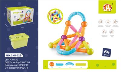 ASSEMBLING MAGNETIC BAR 64PCS - OBL871200