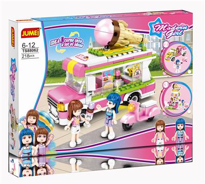 女孩冰淇淋车 - OBL871241
