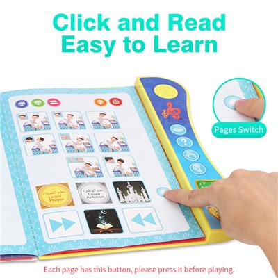 English and Arabic learning book (with pen) - OBL871490