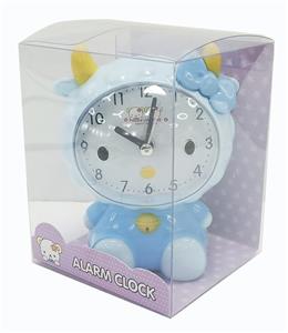 Lamb cartoon jumps second alarm clock - OBL871782