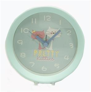 Small round second skipping alarm clock - OBL871806