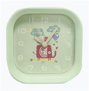 Small square second skipping alarm clock - OBL871807