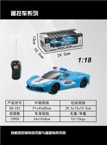 1:18 Two-way remote control car Ferrari LF police car - OBL872247