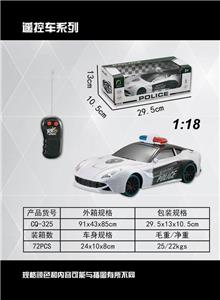 1:18 Two-way remote control ferrari f12 police car - OBL872249
