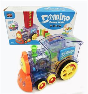 ELECTRIC DOMINO TRAIN 60 DOMINOES - OBL872387