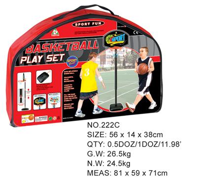 BLACK PLASTIC BOARD BASKETBALL TABLE - OBL872504