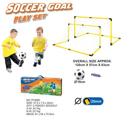 Two in one football goal - OBL872825