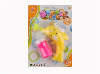 LARGE DOLPHIN SEMI-AUTOMATIC BUBBLE GUN - OBL873049