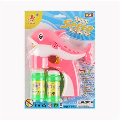 SOLID MUSIC LIGHTS FULLY AUTOMATIC BUBBLE GUN - OBL873064