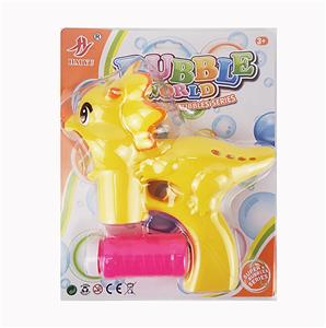 EGG TREASURE FULLY AUTOMATIC BUBBLE GUN (WITH LIGHTS) - OBL873065