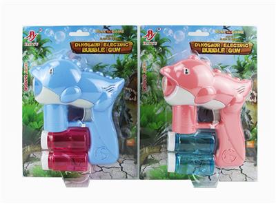 CARTOON FULLY AUTOMATIC DINOSAUR BUBBLE GUN - OBL873085