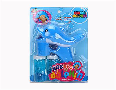 DOLPHIN LIGHT MUSIC AUTO BUBBLE GUN - OBL873086