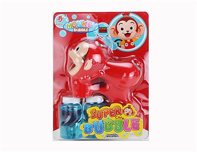 MONKEY LIGHT MUSIC AUTO BUBBLE GUN - OBL873088