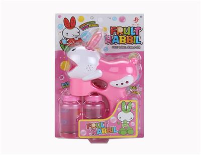 BIG RABBIT LIGHT MUSIC AUTO BUBBLE GUN - OBL873091