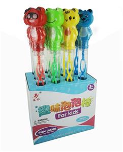 CARTOON ANIMAL 4 BUBBLE STICKS - OBL873125