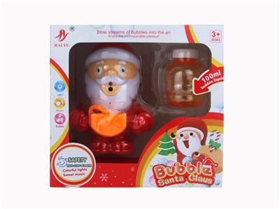 Automatic Santa bubble machine - OBL873148