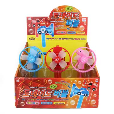 FIRE ENGINE / POLICE VEHICLE HAND FAN BUBBLE STICK - OBL873168