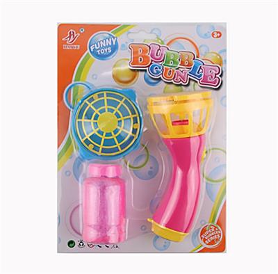 DOUBLE-USE ELECTRIC FAN BUBBLE GUN - OBL873181