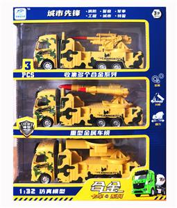 1:32 沙漠黄回力合金军事车 - OBL874047