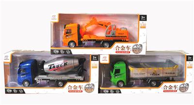 1:32 混色回力合金工程车 - OBL874070