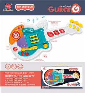 BABY MULTI-FUNCTIONAL ELECTRIC GUITAR MILKY WHITE - OBL874444